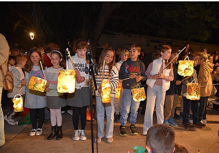 Die Deutsche Schule feierte am den Martinstag mit einem Umzug in Marbella